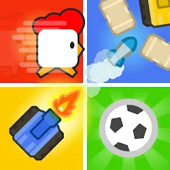 Скачать взломанную 2 3 4 Player Mini Games  [МОД Unlocked] - стабильная версия apk на Андроид
