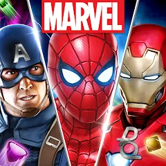 Скачать взломанную MARVEL Puzzle Quest: Hero RPG (Марвел Пазл Квест)  [МОД Много денег] - полная версия apk на Андроид