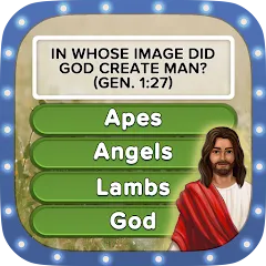 Скачать взломанную Daily Bible Trivia Bible Games (Ежедневные викторины Библии библейские игры)  [МОД Unlimited Money] - последняя версия apk на Андроид