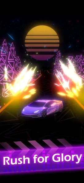 Beat Racing (Бит Рейсинг)  [МОД Меню] Screenshot 4