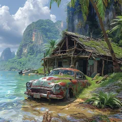 Скачать взломанную Dead God Land: Survival Games (Дед Год Ленд)  [МОД Mega Pack] - стабильная версия apk на Андроид