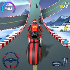 Взломанная Bike Race: Racing Game (Байк Гейм 3D)  [МОД Бесконечные деньги] - полная версия apk на Андроид