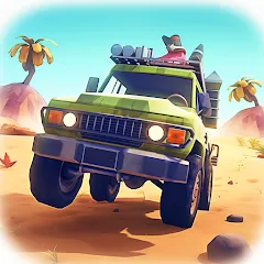 Взлом Zombie Offroad Safari (Зомби оффроуд сафари)  [МОД Много монет] - полная версия apk на Андроид