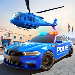 Взлом US Police Car Transporter Game (Полицейский транспорт игры)  [МОД Unlocked] - полная версия apk на Андроид