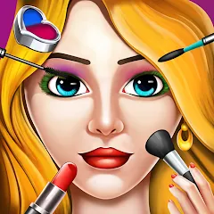 Взломанная Girls Dress Up: Makeup Games  [МОД Бесконечные деньги] - стабильная версия apk на Андроид