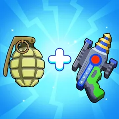 Взлом Merge Weapons：Air Island TD  [МОД Unlimited Money] - последняя версия apk на Андроид
