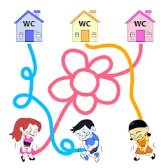 Скачать взлом Toilet Rush Race: Draw Puzzle (Туалетная гонкаприпас)  [МОД Бесконечные монеты] - последняя версия apk на Андроид