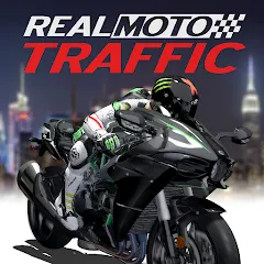 Скачать взлом Real Moto Traffic (Реал Мото Трафик)  [МОД Много монет] - стабильная версия apk на Андроид