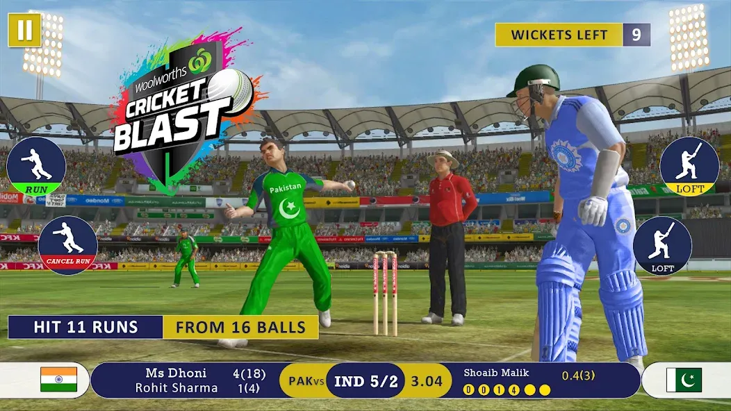 World Cricket Games Offline  [МОД Mega Pack] Screenshot 2