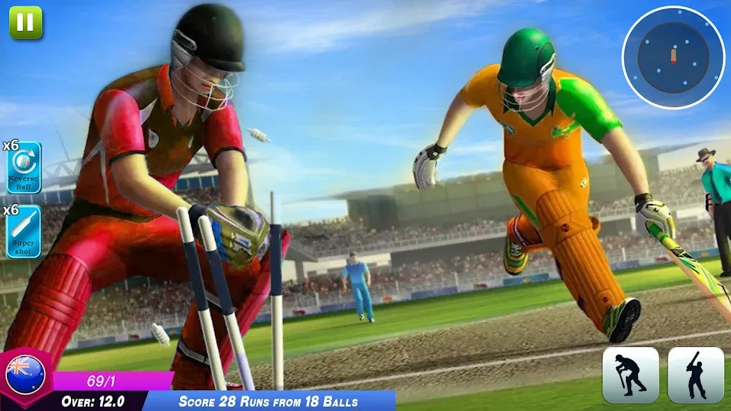 World Cricket Games Offline  [МОД Mega Pack] Screenshot 4