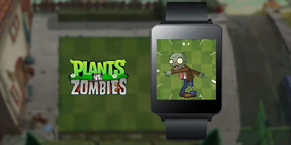 Plants vs. Zombies™ Watch Face  [МОД Menu] Screenshot 2