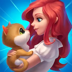 Скачать взломанную Meow Match (Мяу Матч)  [МОД Много монет] - стабильная версия apk на Андроид