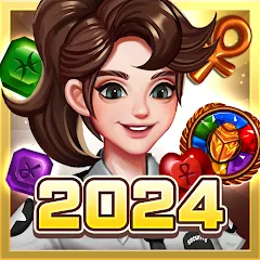 Скачать взлом Jewel World Museum (Джуэл Ворлд Музеум)  [МОД Много монет] - полная версия apk на Андроид