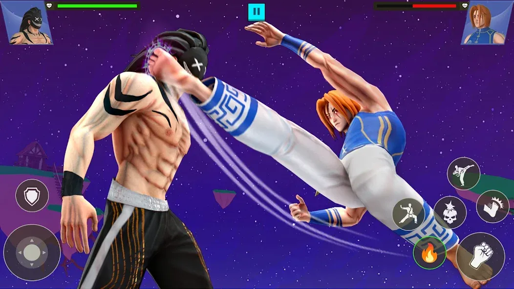 Anime Fighting Game (Аниме Файтинг Гейм)  [МОД Бесконечные монеты] Screenshot 2