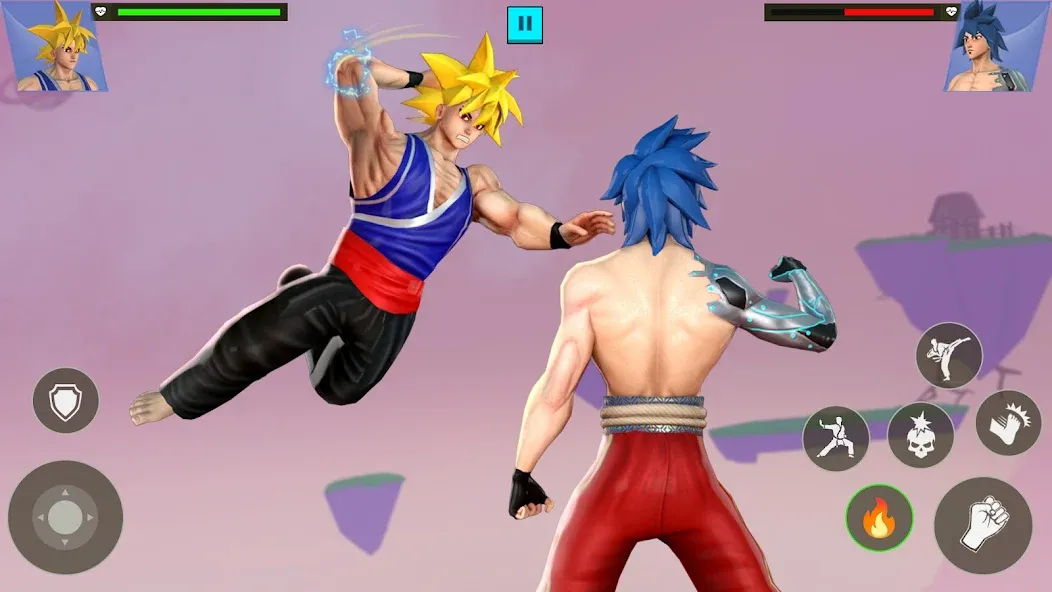 Anime Fighting Game (Аниме Файтинг Гейм)  [МОД Бесконечные монеты] Screenshot 3