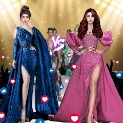 Скачать взлом Fashion Show: Dress up Games (Фэшн Шоу)  [МОД Много денег] - стабильная версия apk на Андроид