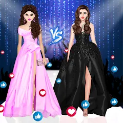Скачать взломанную Super Stylist-Fashion Games  [МОД Все открыто] - последняя версия apk на Андроид
