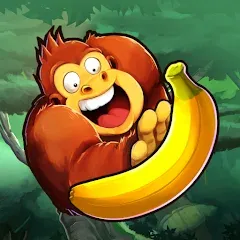 Взлом Banana Kong (Банана Конг)  [МОД Unlocked] - полная версия apk на Андроид