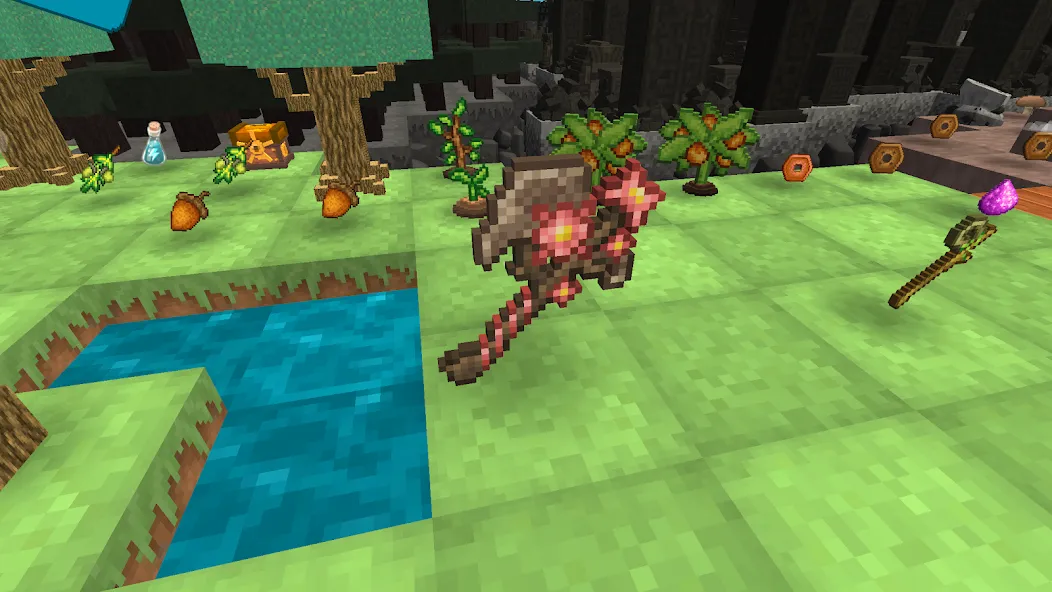 MergeCrafter Magic Merge World (МерджКрафтер)  [МОД Бесконечные монеты] Screenshot 1