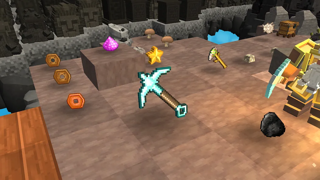 MergeCrafter Magic Merge World (МерджКрафтер)  [МОД Бесконечные монеты] Screenshot 3