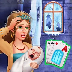 Взломанная Solitaire Tripeaks Home: Merge (Солитер Трипикс Хоум)  [МОД Меню] - последняя версия apk на Андроид