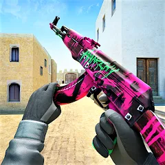 Скачать взлом Commando Gun Shooting Games 3D  [МОД Unlocked] - полная версия apk на Андроид
