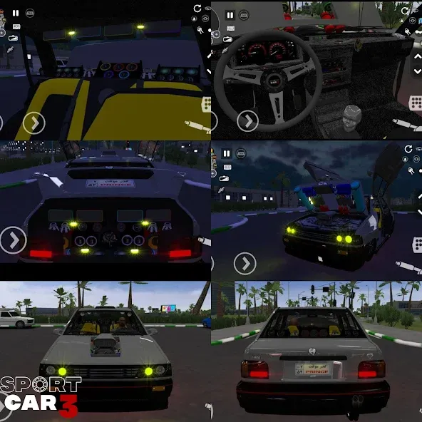 Sport car 3 : Taxi & Police - (Спорткар 3)  [МОД Меню] Screenshot 3