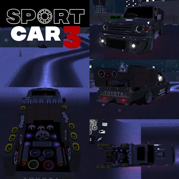 Sport car 3 : Taxi & Police - (Спорткар 3)  [МОД Меню] Screenshot 5