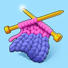 Скачать взлом Cozy Knitting: Sorting games (Кози Ниттинг)  [МОД Unlocked] - последняя версия apk на Андроид