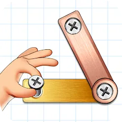 Взломанная X-ヒーロー：ビス打ちの達人！  [МОД Бесконечные деньги] - стабильная версия apk на Андроид