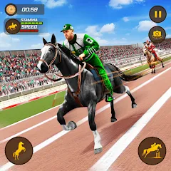 Скачать взлом Horse Racing Game: Horse Games  [МОД Unlocked] - последняя версия apk на Андроид