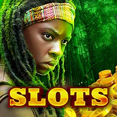 Взломанная The Walking Dead Casino Slots (Зе Вокинг Дед Казино Слотс)  [МОД Unlimited Money] - полная версия apk на Андроид