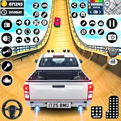 Взломанная Ramp Car Game - Car Stunt (Рамп Кар Гейм)  [МОД Unlocked] - стабильная версия apk на Андроид
