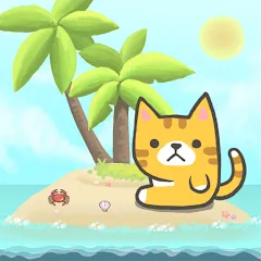 Взломанная 2048 Kitty Cat Island (Остров Кошачьеи Кошки)  [МОД Unlocked] - стабильная версия apk на Андроид