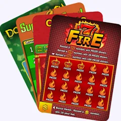 Скачать взломанную Lottery Scratchers Ticket Off (Лотерейный билет на ободрителейскретчи)  [МОД Unlocked] - последняя версия apk на Андроид