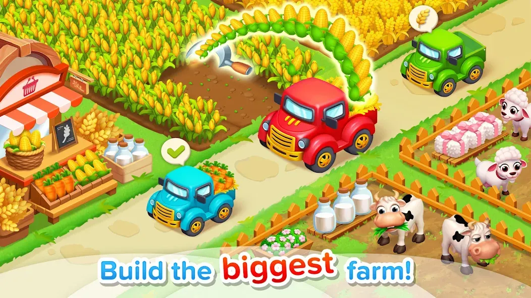 Family Farm Seaside  [МОД Unlimited Money] Screenshot 2