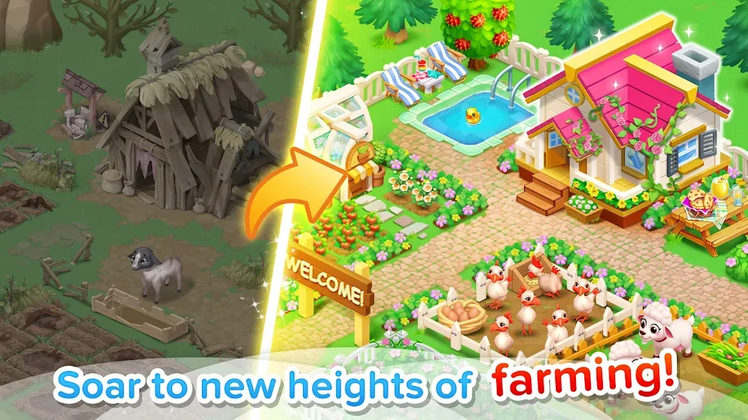 Family Farm Seaside  [МОД Unlimited Money] Screenshot 4