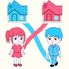Взлом Draw To Home (Дроу Ту Хоум)  [МОД Mega Pack] - полная версия apk на Андроид