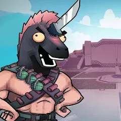 Скачать взломанную Fury Wars online shooter games (Фьюри Варс)  [МОД Меню] - стабильная версия apk на Андроид