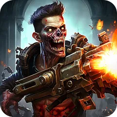 Скачать взломанную Zombie Hunter - Shooting Game (Зомби Хантер)  [МОД Бесконечные деньги] - полная версия apk на Андроид
