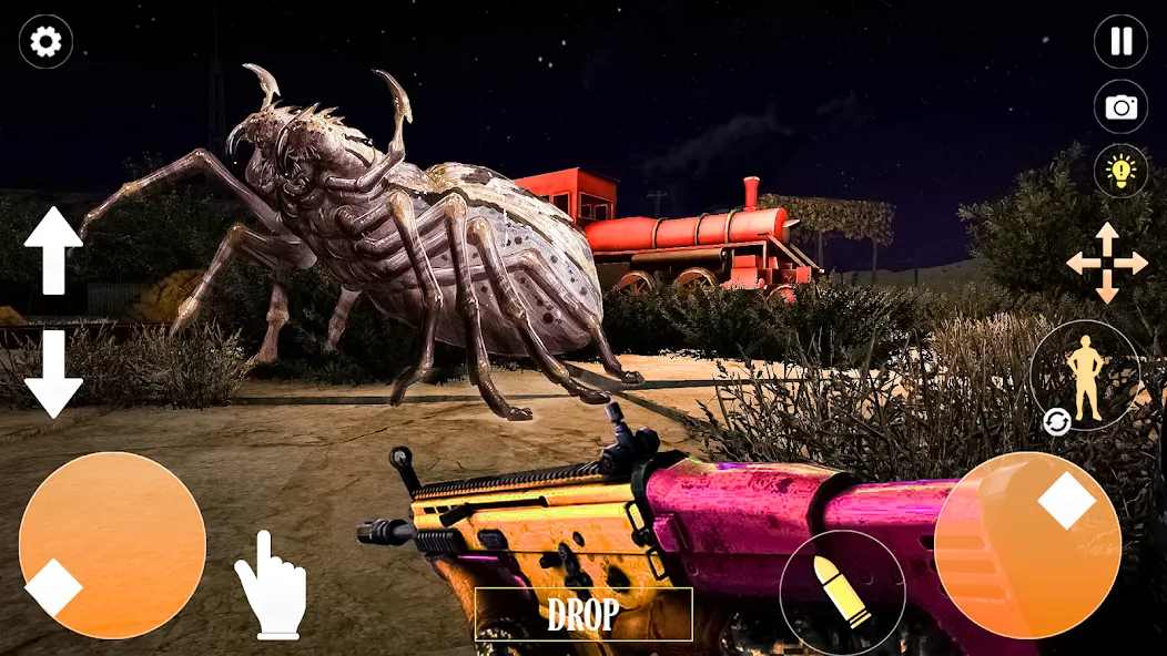 Horror Spider : Scary Train  [МОД Бесконечные деньги] Screenshot 5