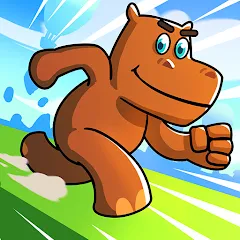 Взлом Hippo Dash (Хиппо Дэш)  [МОД Много денег] - последняя версия apk на Андроид