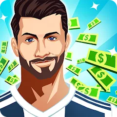 Взломанная Idle Eleven - Soccer tycoon (Айдл Илевен)  [МОД Бесконечные монеты] - полная версия apk на Андроид