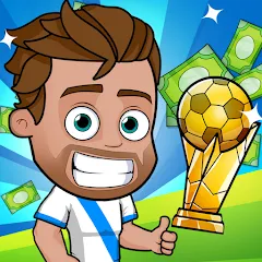Взлом Idle Soccer Story - Tycoon RPG (Айдл Соккер Стори)  [МОД Бесконечные деньги] - стабильная версия apk на Андроид