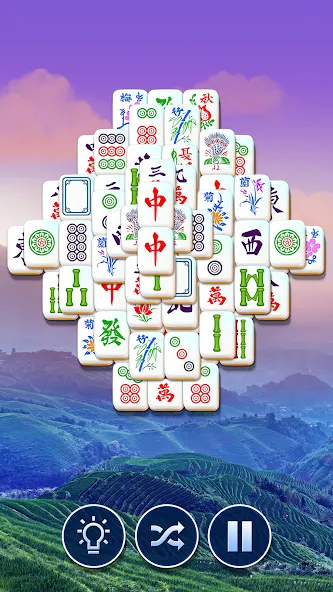 Mahjong Club - Solitaire Game  [МОД Бесконечные монеты] Screenshot 1