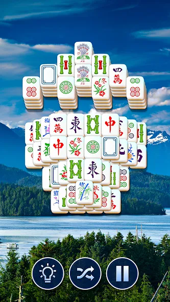 Mahjong Club - Solitaire Game  [МОД Бесконечные монеты] Screenshot 3