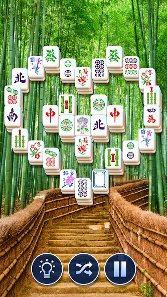 Mahjong Club - Solitaire Game  [МОД Бесконечные монеты] Screenshot 4