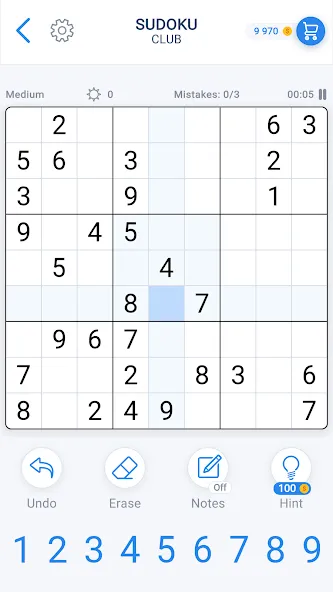 Sudoku Game - Daily Puzzles  [МОД Меню] Screenshot 3