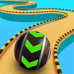 Скачать взлом Fast Ball Jump - Going Ball 3d (Скай Болл Джамп)  [МОД Mega Pack] - полная версия apk на Андроид