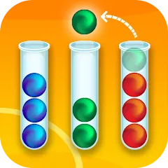 Взломанная Ball Sort - Bubble Sort Puzzle (Болл Сорт)  [МОД Меню] - стабильная версия apk на Андроид